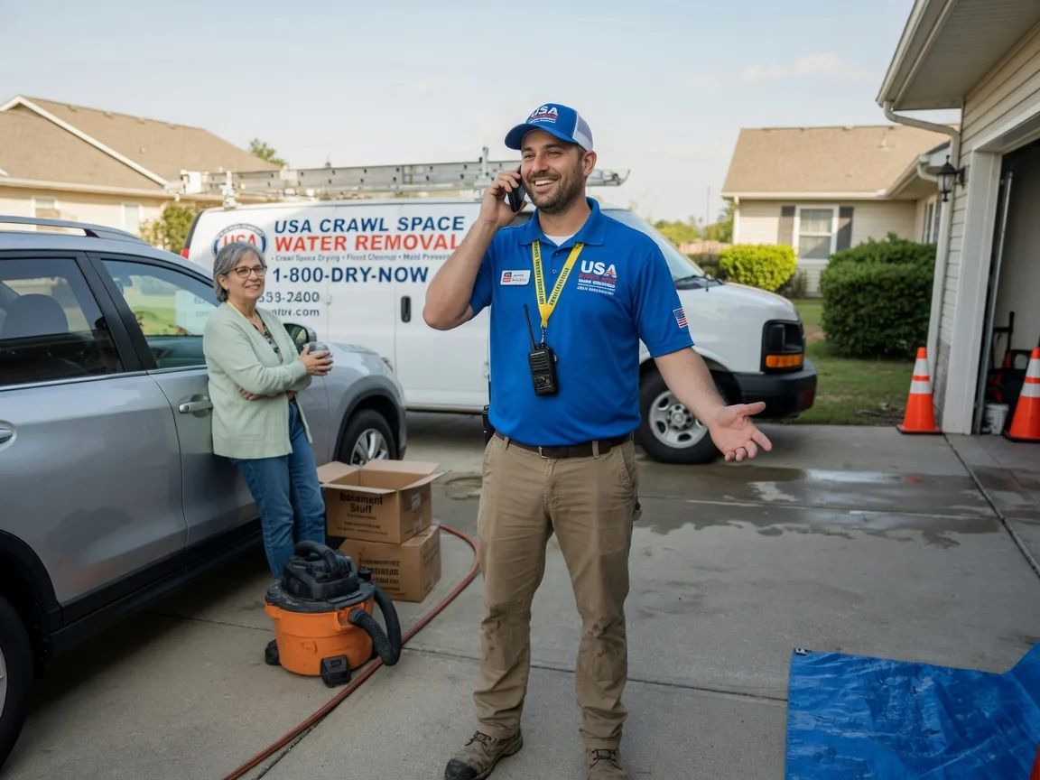 Crawl Space Water Removal Wilmington, NC FAQs